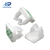Mini pince de câble de routage de selle de gestion de câble de Table de voiture portative en plastique NC-911 avec l'autocollant adhésif