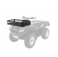 Panier avant Quad ATV pour l'emballage avec des conseils support de cargaison universel en métal de construction robuste pour transporter des bagages ou quelque chose