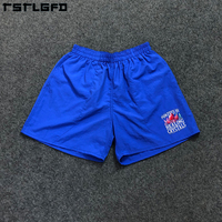 Shorts d'été pour hommes en coton et nylon, taille élastique, couleur unie, décontractés, sportifs, mi-longs, imperméables, respirants, séchage rapide, écologiques, anti-UV