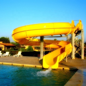 <span class=keywords><strong>Toboggan</strong></span> aquatique en fibre de verre en spirale pour enfants, pour hôtels commerciaux, complexes hôteliers, aires de jeux et piscines - Product Image 6