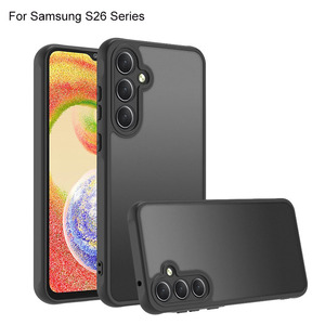 Coque de téléphone en TPU souple antichoc avec effet mat pour Samsung S26 S26 Plus S26 ultra A37 A57 S26 Edge Coques arrière - Product Image 1