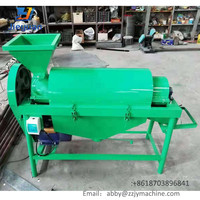 Moteur Jieyuan haute productivité haricot vert lentille soja pois enlever la poussière grain polisseuse