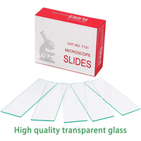 Lab Microscope Histology Embryo Prepared Slides Disposable Plain Ground Edges Microscope Slides 7101