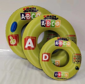Gran oferta, flotadores inflables de PVC personalizados para piscina, anillo flotante para playa y piscina para niños para decoraciones de fiesta - Product Image 4