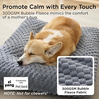 Coussin moelleux pour chien, pour cage et sol, lavable en machine, antidérapant, pour chenil et usage domestique