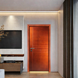 Fabrication Design Offre Spéciale <span class=keywords><strong>Porte</strong></span> Bon marché Portes d'intérieur en bois pour la maison - Product Image 4