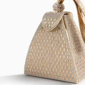 Sac à main fait à la main à la mode, cadeau brillant, sac à main de luxe pour dames