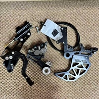 Système de frein arrière complet avec kit de support de double étrier et frein à disque à 4 pistons, compatible avec Talaria MX3 MX4 Sur Ron Light Bee