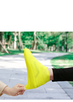 Protections de chaussures imperméables antidérapantes pour l'extérieur, couvre-chaussures réutilisables pour la pluie, couvre-chaussures en silicone pour hommes et femmes