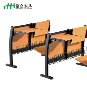 Mingzhong Furniture Student Lecture Hall <b>Desks</b> And Chairs <b>Solid</b> <b>Wood</b> MG-P188 Outdoor School Use - Product Image 3