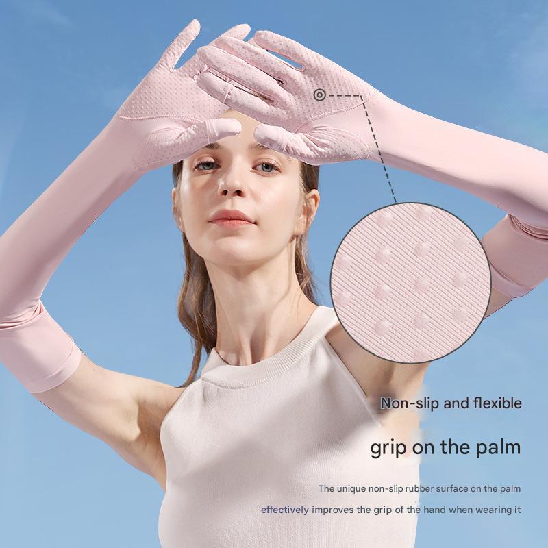 Non slip Sunblock Gloves Skin friendly