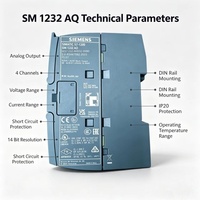 6ES7232-4HD32-0XB0, 6ES7 232-4HD32-0XB0, pour module de sortie analogique Siemens PLC SIMATIC S7-1200 SM1232, module d'extension 4AO