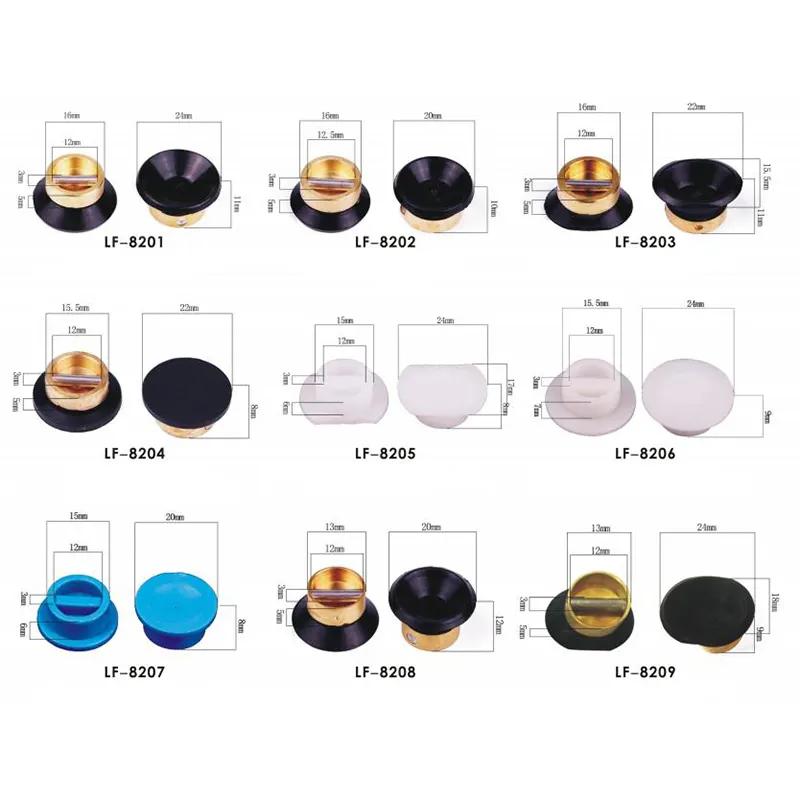 Optical eyeglass accessories suction cups for LF-82 series