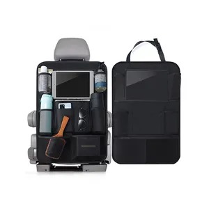 QSP127 Multifunctionele Auto Terug Seat Organizer Opknoping Vouwen Opbergtas Auto Terug Seat Organizer Backseat Organizer