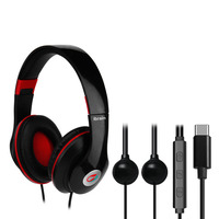 Meilleur casque de protection anti-rayonnement de jeu avec écouteurs MIC à tube à air binatural