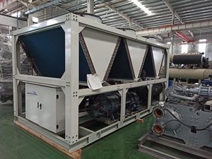 Fournisseur d'usine de refroidisseurs d'air industriels CVC, charge de refroidissement 180-1050 kW, climatisation commerciale, climatiseur à vis refroidi par air - Product Image 5