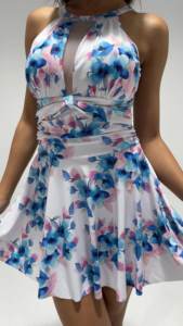 Traje de baño sexy de una pieza con patrón sólido para mujer, talla grande, transpirable y ecológico para exportar a Europa y América - Product Image 5