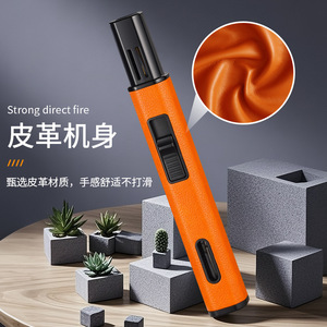JOFI JT-HY9029 Handheld Direct <b>Refillable</b> Torch Lighter Metal Body Windproof Portable Outdoor BBQ & Cigar Lighter - Product Image 4