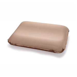 Coussin de <span class=keywords><strong>camping</strong></span> portable auto-gonflant 3D kaki pour l'extérieur, 46x30cm, tissu élastique 30D, dossier confortable - Product Image 5