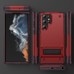 Ốp điện thoại chống sốc, chống xước, chất liệu TPU lai cho Samsung <span class=keywords><strong>Galaxy</strong></span> S25, S24, S23 Ultra, A03s, <span class=keywords><strong>Note</strong></span> <span class=keywords><strong>8</strong></span>, có chân chống - Product Image 6