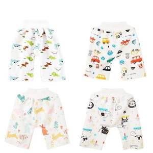 Pantaloncini impermeabili in tessuto comodo per ragazzi e ragazze pantaloni da allenamento per vasino notte gonna da letto per bambini mutandine bagnanti - Product Image 5