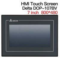 PLC HMI Combo Todo en Uno 100% Nuevo y Original, Pantalla Táctil HMI Delta DOP-107BV de 7 Pulgadas