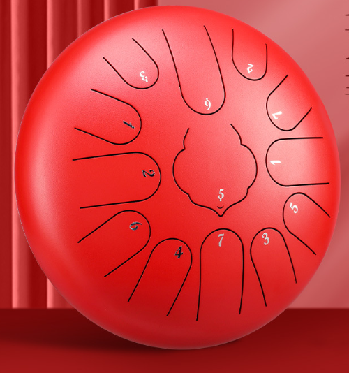 12 дюймов 13 нот стальной язычковый барабан популярный ударный ручной барабан красочный барабан hanpan барабан