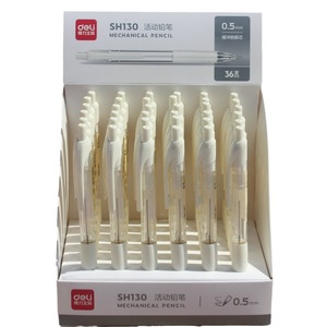Deli Sh130 Mechanical Pencil 0.5Mm Buffer Proof Anti Break Student Writing Pen - Product Image 5