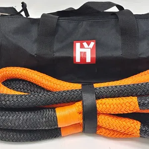 HYROPES, venta al por mayor, bolsa de cuerda, cuerda de recuperación todoterreno de 51mm para cuerda de recuperación 4wd, gratis, personalizada, 53000kgs