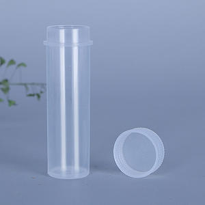 Tubi di plastica cilindrici 7ml 7g 5ml 5g provette in plastica fiala piccola bottiglia con tappi - Product Image 3