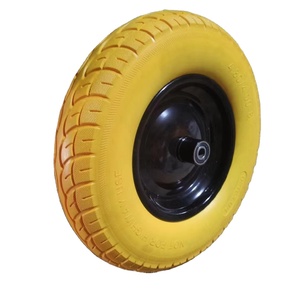 Roue en mousse PU de haute qualité <span class=keywords><strong>Meilleur</strong></span> prix Outils de jardin robustes <span class=keywords><strong>Brouette</strong></span> <span class=keywords><strong>Roues</strong></span> plates pour restaurants et hôtels - Product Image 1