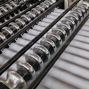 RANDRO Factory <strong>Double</strong> <strong>Layers</strong> 840+850mm Roof Sheet Making <strong>Machine</strong> Three <strong>Layer</strong> Rolling <strong>Forming</strong> <strong>Machine</strong> <strong>for</strong> Steel Roofing Ties