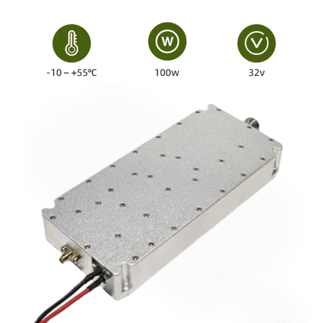 2000-2700MHz Wideband GaN PA Module 100W RF Power Amplifier Optimized for Anti-UAV, FPV Drone & DJI Systems RF Modules