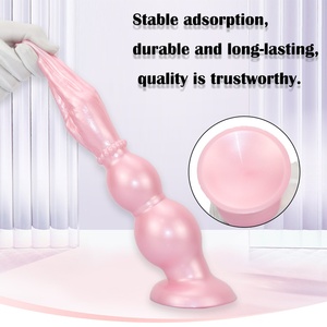 Plug <span class=keywords><strong>anal</strong></span> perlé en silicone liquide extra-large, taille poing, sensation de toucher réel, pour masturbation masculine <span class=keywords><strong>gay</strong></span> - Product Image 4