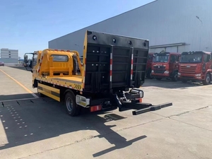 Camion de dépannage diesel HOWO 4t à plateau plat, manuel 4x2, avec remorque de dépannage et de sauvetage, neuf - Product Image 6