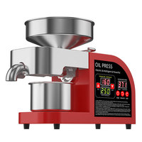 2025 nouveau produit X6 rouge froid et chaud cacahuète sésame colza noix noix de coco palmier maïs olive électrique usage domestique presse à huile Machine