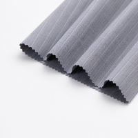 Tissu sergé pour costume, 80% polyester, 20% viscose, TR 340g/m, personnalisation, ourlet anglais