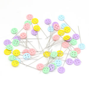 Fleur point papillon bouton épingle à coudre 200 pièces/boîte combinaison de couleurs positionnement pour aiguilles à coudre - Product Image 6