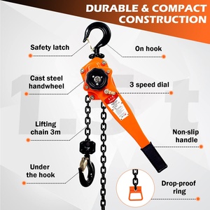 JIN YANG HU Cần Cẩu Xích Bán Cần Kéo Tay Cần Cẩu Xích Thủ Công - Product Image 3