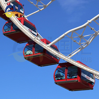 Grande Roue de 128 m avec Cabine Climatisée pour Parc d'Attractions et Visites Touristiques, Certifiée CE, Prix Usine Chine, À Vendre