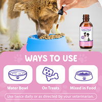 Suppléments de santé articulaire pour animaux de compagnie Supplément de vitamines pour animaux de compagnie Chiens Chats Booster immunitaire Suppléments de soutien Gouttes