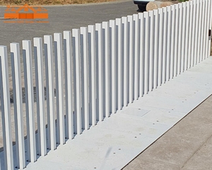 Cổng Cổng đường lái xe bằng nhôm hoàn toàn rút vào Cổng nâng sân vườn và hàng rào thẳng đứng của khu vườn - Product Image 2