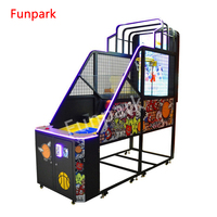 Funpark Hot Selling Challenging Machine de jeu de basket-ball électronique Machine à pièces pour tous les âges