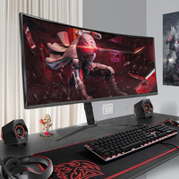 Moniteur incurvé d'origine 34 pouces 4K Gaming 34 pouces 4K 165Hz IPS Gaming Monitor Gamer 4K 21:9 1Ms Moniteur d'ordinateur pour le jeu