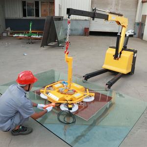 Robot manipulador 300kg 600kg 800kg granito eléctrico losa de mármol vidrio contrachapado elevación móvil ventosas elevador de vacío - Product Image 1