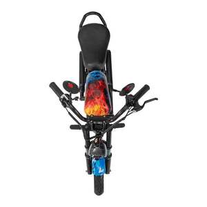 Trottinette de jeu pour enfants, modèle locomotive, avec trois roues en acier, capteur de direction, batterie au lithium rechargeable - Product Image 3