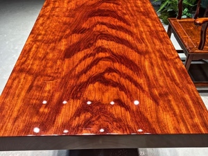 Mesa de Comedor de <span class=keywords><strong>Madera</strong></span> Maciza de <span class=keywords><strong>Bubinga</strong></span> de Lujo a Precio de Fábrica al por Mayor - Product Image 5