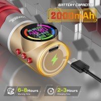 Stylo de tatouage sans fil 2025 avec batterie 2000 mAh, écran LED, tension de traînée réglable, machine à tatouer à cartouche en aluminium