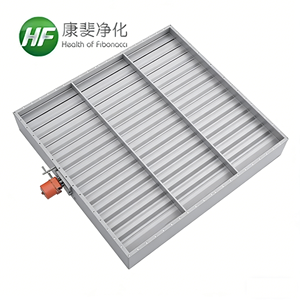 Compuerta de Aire Motorizada de Acero Galvanizado para Sistema de Ventilación de Túneles, Tamaño Personalizado - Product Image 1