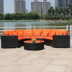 Neue stil garten rattan sofa sectional outdoor aluminium sofa sets - Product Image 4